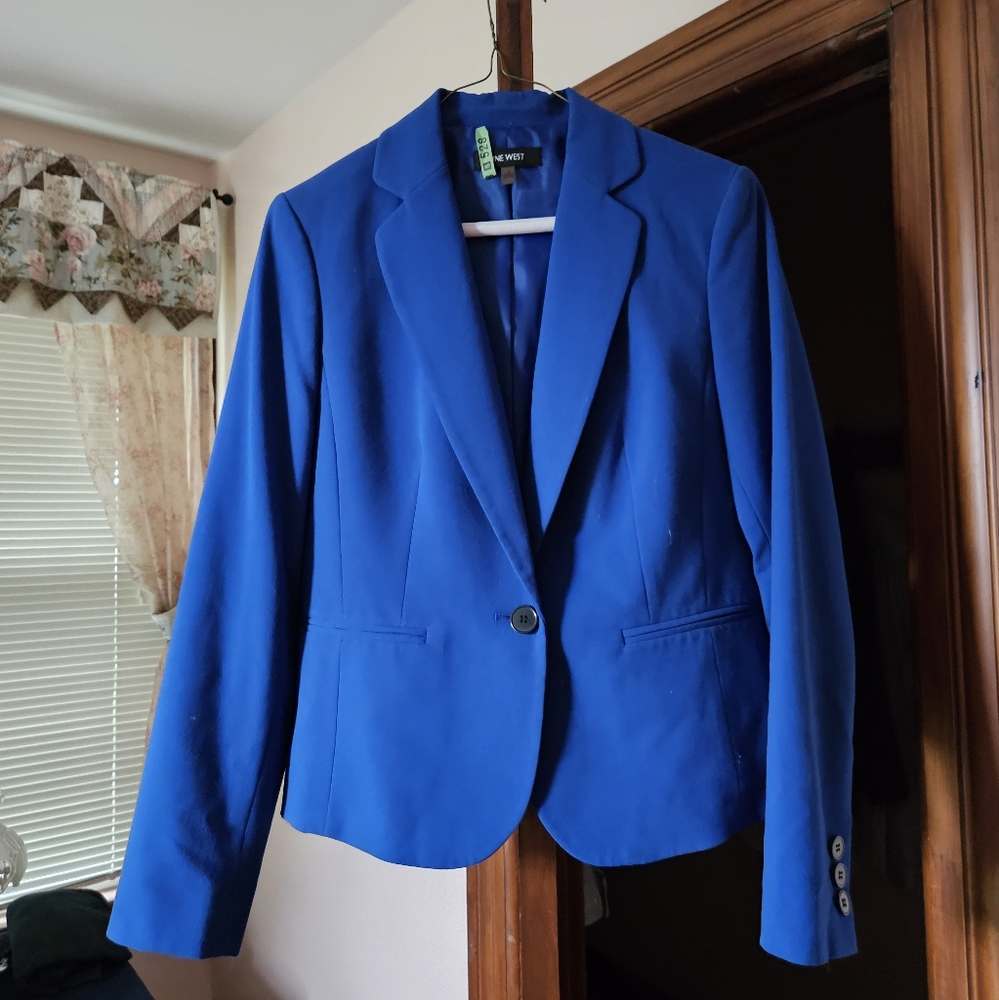 Blue blazer